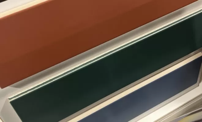 Visite de showroom pour choix de carrelages à Villefranche sur Saône