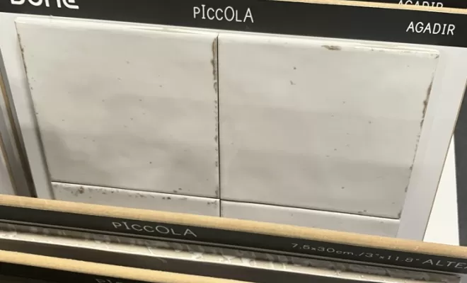 Visite de showroom pour choix de carrelages à Villefranche sur Saône