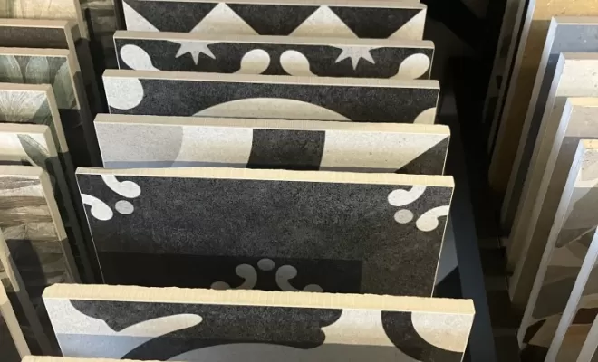 Visite de showroom pour choix de carrelages à Villefranche sur Saône
