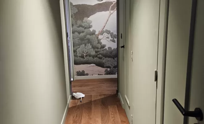 Rénovation d'un couloir d'appartement à Lyon